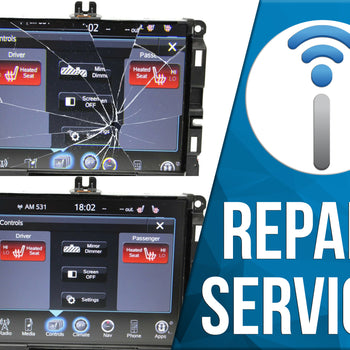 Repair Service - FCA Uconnect 3C RA4 or RA3 8.4-Inch Touchscreen Radio