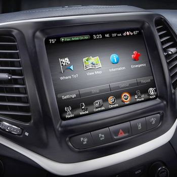 2014-2018 Jeep Cherokee GPS UConnect Navigation 8.4AN RA4 Radio Upgrade