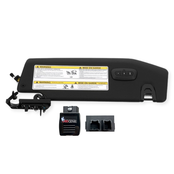 2018-2023 Jeep Wrangler JL Gladiator JT Factory OEM HomeLink® Universal Garage Door Opener Visor Upgrade