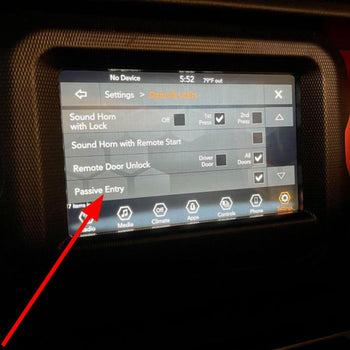 2018-2023 Jeep Wrangler JL Factory OEM Mopar Passive Entry Keyless Go Upgrade