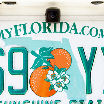 Universal License Plate Hideaway Camera