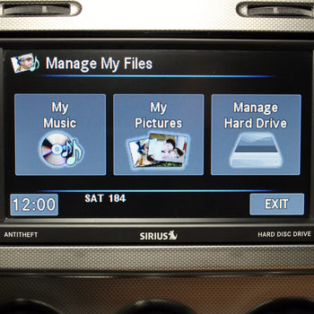 Mopar RBZ 430 MyGIG Touchscreen Radio - Low