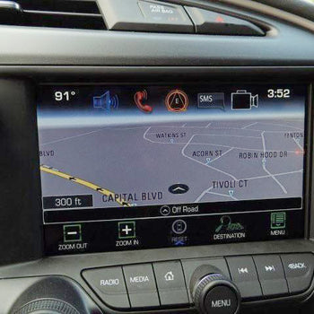 2016-2019 Chevrolet Corvette MyLink® IO6 GPS Navigation Radio Upgrade