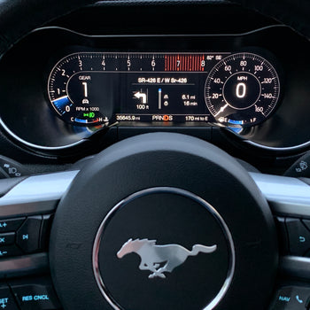 2015-2023 Ford Mustang Digital Gauge Instrument Panel Speedometer Cluster Upgrade