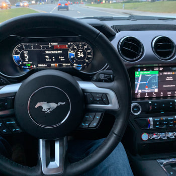 2015-2023 Ford Mustang Digital Gauge Instrument Panel Speedometer Cluster Upgrade