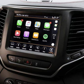 2014-2021 Jeep Cherokee GPS Navigation 8.4 4C NAV UAQ Radio with Apple CarPlay & Android Auto